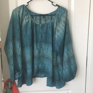 Blue blouse